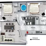 公寓 Luxury Wellness With Jacuzzi & Free Parking *