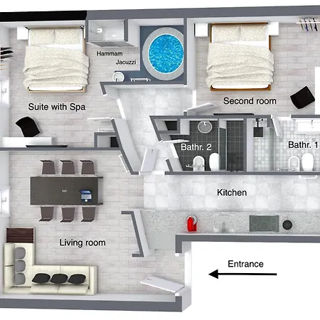 Luxury Wellness With Jacuzzi & Free Parking *